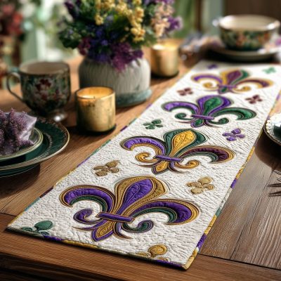 Carnival Court Elegance Quilted Table Runner
