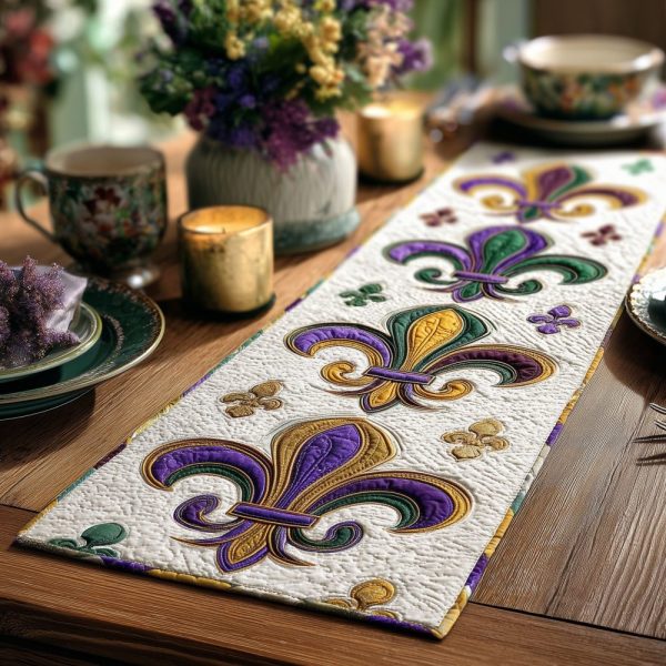 Carnival Court Elegance Quilted Table Runner