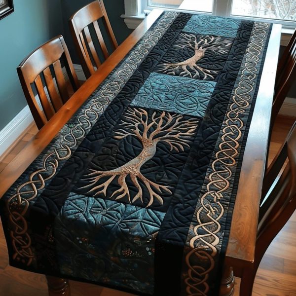 Celtic Roots Quilted Table Runner