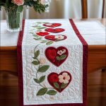 Cherished Moments Quilted Table Runner