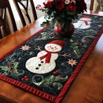 Chilly Cheer Quilted Table Runner