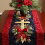 Christmas Faith Quilted Table Runner