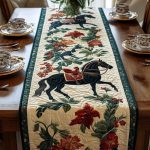 Classic Cavalry Quilted Table Runner