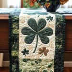 Clover Patch Quilted Table Runner