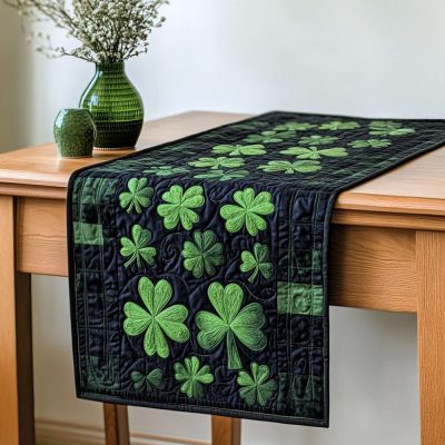 Cloverfield Magic Quilted Table Runner