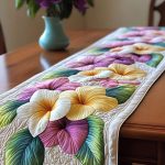 Coastal Charm Quilted Table Runner