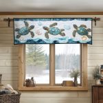 Coastal Wanderer Quilted Valance