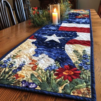 Country Charm Quilted Table Runner