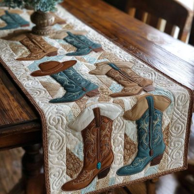 Country Ride Quilted Table Runner