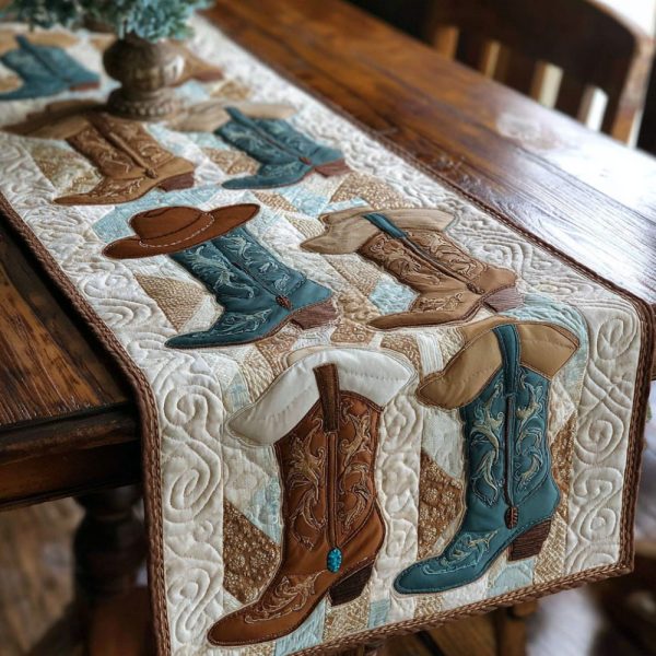 Country Ride Quilted Table Runner