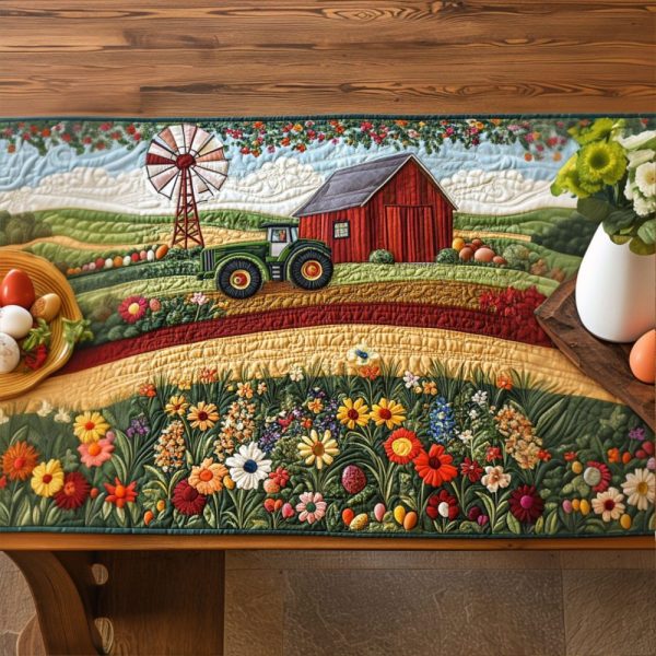 Country Winds Quilted Table Runner