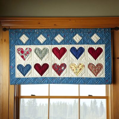 Countryside Bliss Quilted Valance