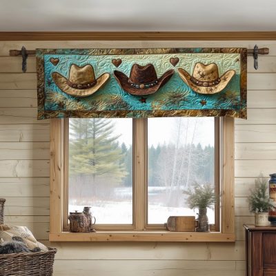 Cowboy Collection Quilted Valance