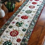 Cozy Christmas Quilted Table Runner