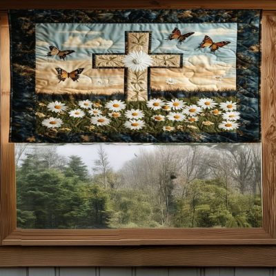 Divine Grace Quilted Valance