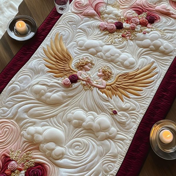 Divine Touch Quilted Table Runner