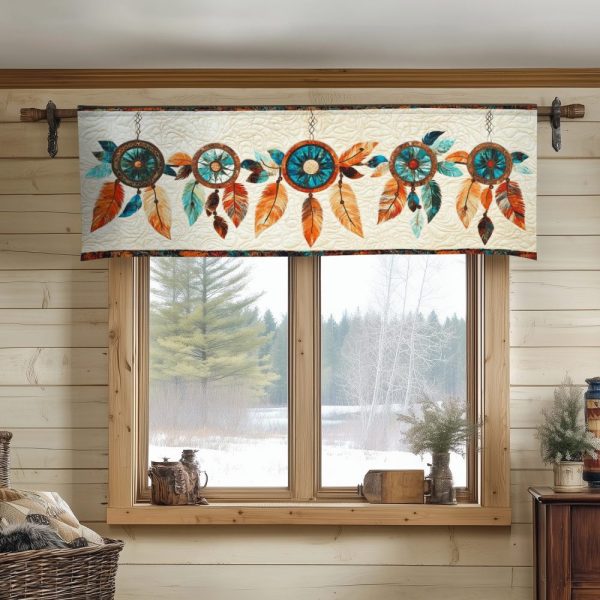 Dreamcatcher Charm Quilted Valance