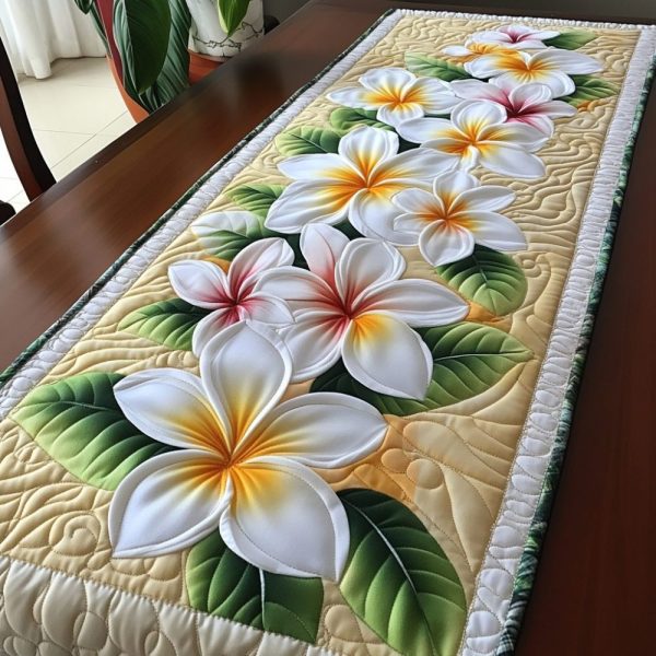 Dreamy Blooms Quilted Table Runner