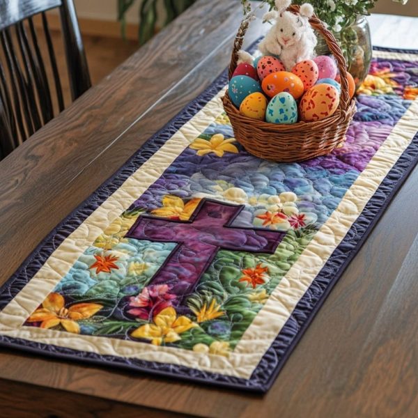 Easter Blessings Quilted Table Runner