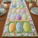 Easter Bliss Quilted Table Runner