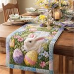 Easter Bunny Quilted Table Runner