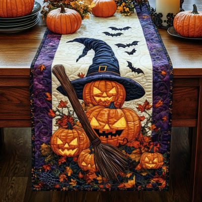 Enchanted Hallow Quilted Table Runner