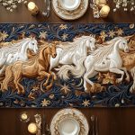 Equine Elegance Quilted Table Runner