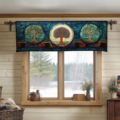 Eternal Growth Quilted Valance