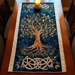 Eternal Tree Quilted Table Runner
