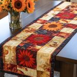 Fall Brilliance Quilted Table Runner