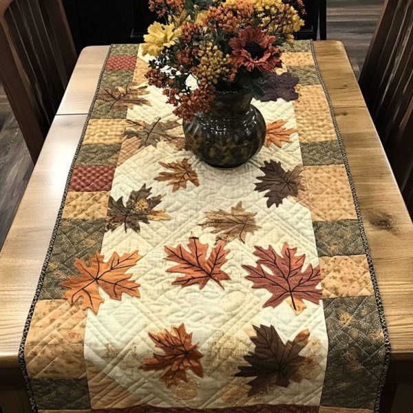 Fall Journey Quilted Table Runner