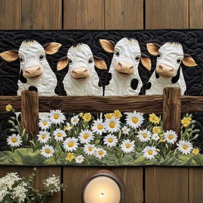 Farm Friends Quilted Table Runner