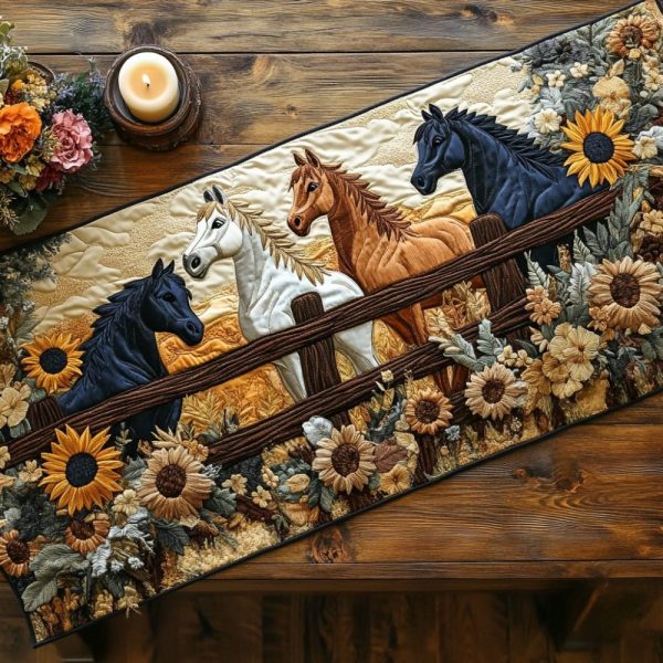Farm Grace Quilted Table Runner