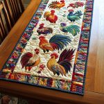 Farmyard Gathering Quilted Table Runner
