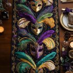 Feathered Beauty Quilted Table Runner