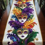 Festival Fleur Quilted Table Runner