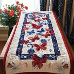Festive Fourth Quilted Table Runner