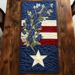 Floral Glory Quilted Table Runner