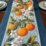 Florida Charm Quilted Table Runner