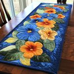 Flower Radiance Quilted Table Runner