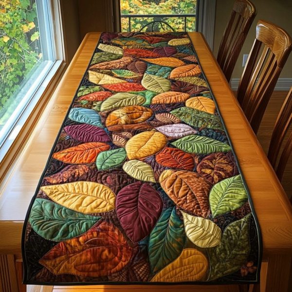 Forest Touch Quilted Table Runner