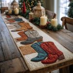 Frontier Walk Quilted Table Runner