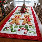 Frosted Cookie Magic Quilted Table Runner