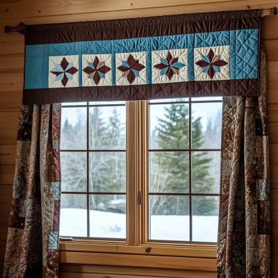 Galloping Elegance Quilted Valance