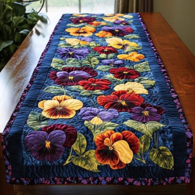 Garden Bliss Quilted Table Runner