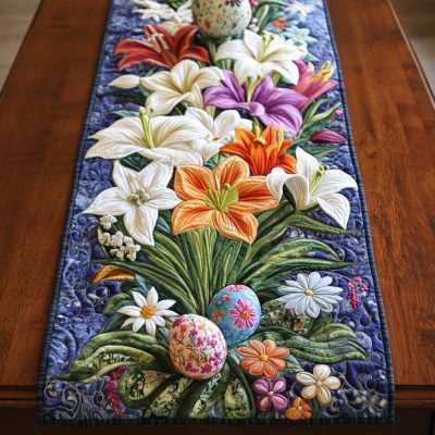 Garden Glow Quilted Table Runner