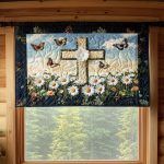 Garden Of God Quilted Valance