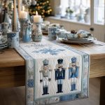 Glitter Joy Quilted Table Runner