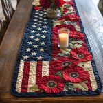 Glory American Quilted Table Runner