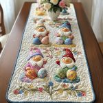 Gnome Blessing Quilted Table Runner